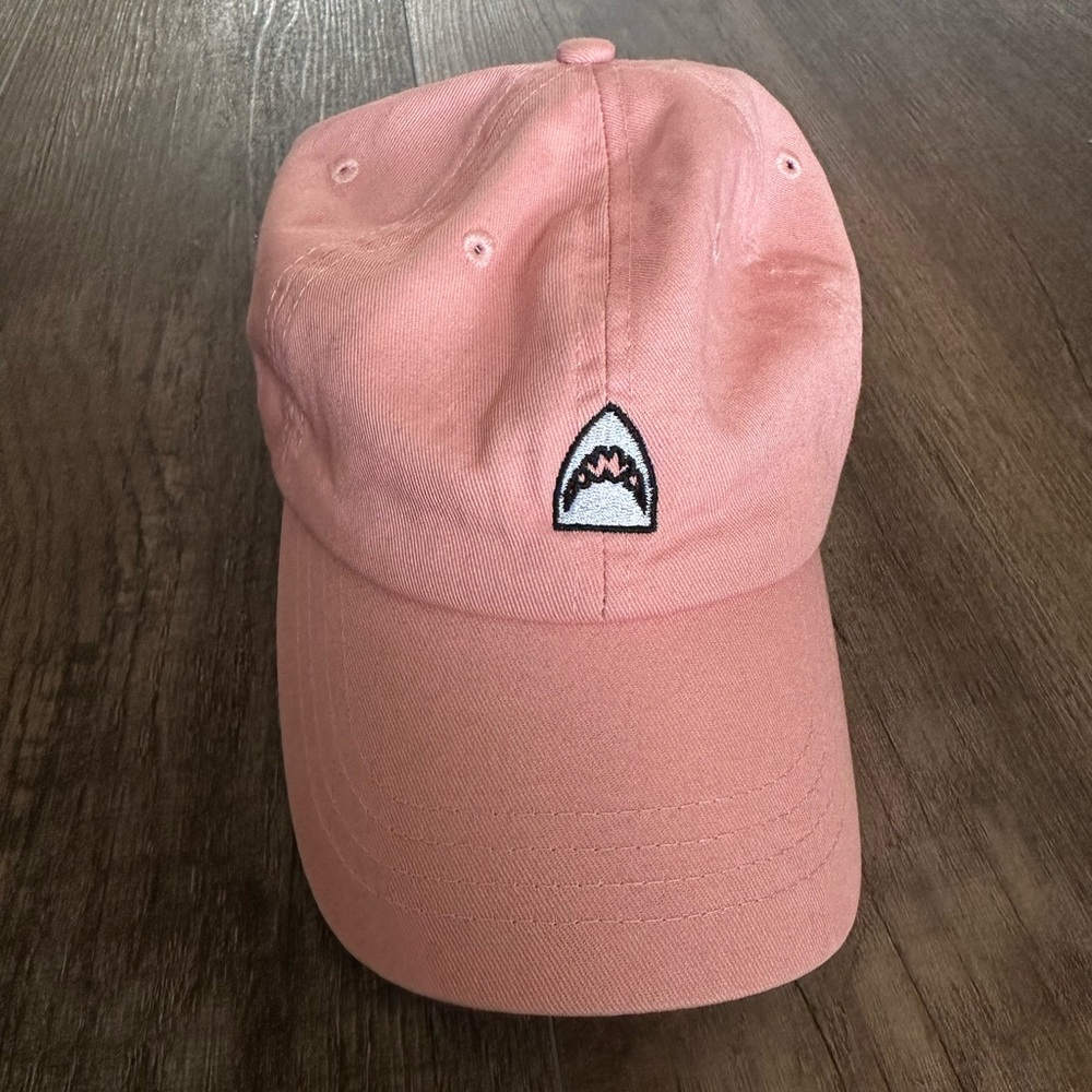 Shark baseball cap.